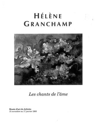 Hélène Grandchamp.Les chants de l’âme