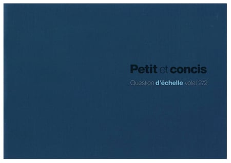 Petit et concis : question d'échelle volet 2/2