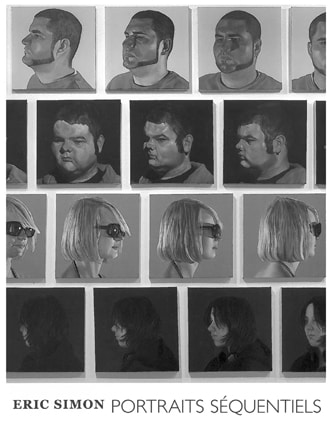 Eric Simon.Portraits séquentiels